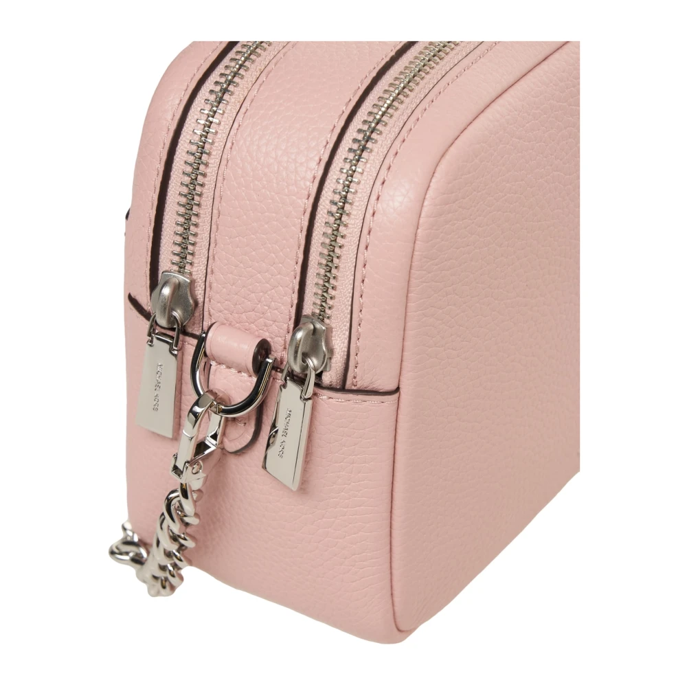 Michael Kors Roze Leren Crossbody Tas Pink Dames
