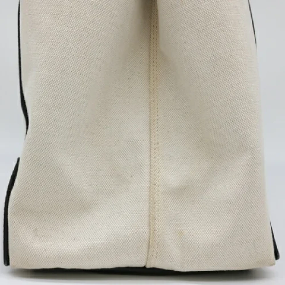 Balenciaga Vintage Pre-owned Fabric balenciaga-bags Beige Dames