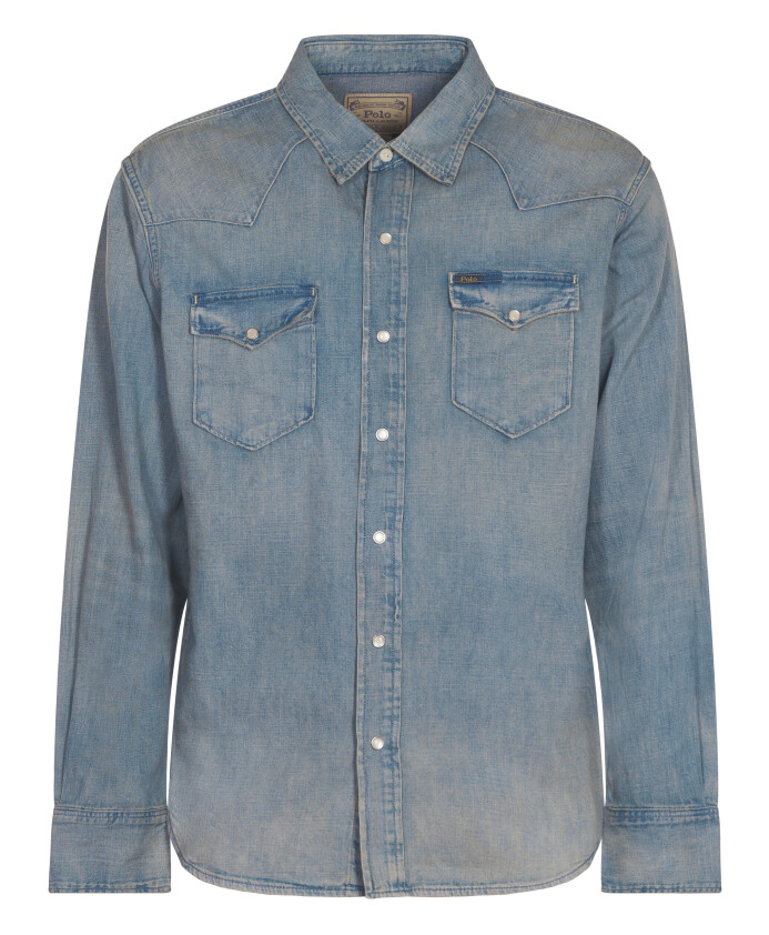 western-denim-shirt