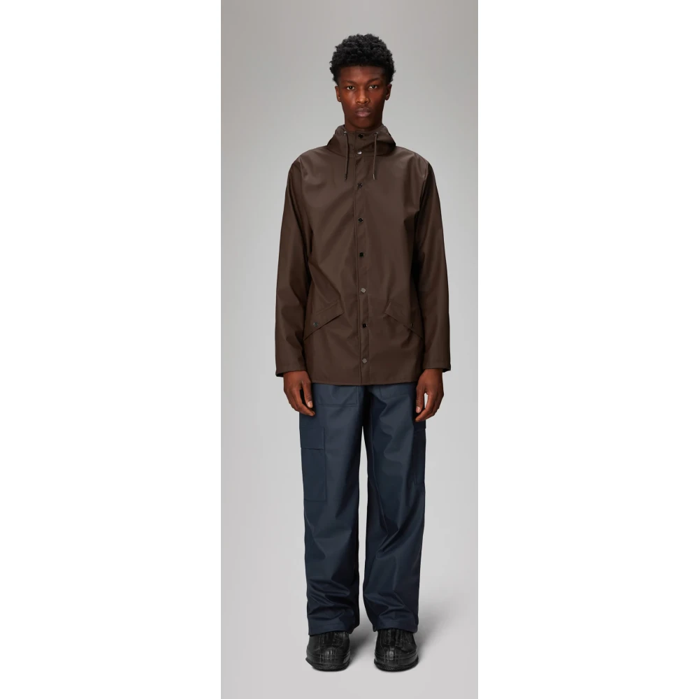 Rains Klassiek Waterdicht Unisex Jack Brown Heren