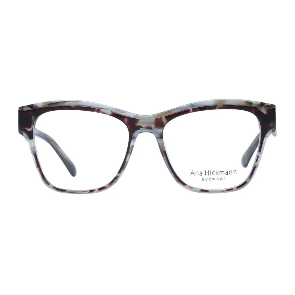 Ana Hickmann Bruine Acetaat Vlinder Optische Monturen Brown Dames
