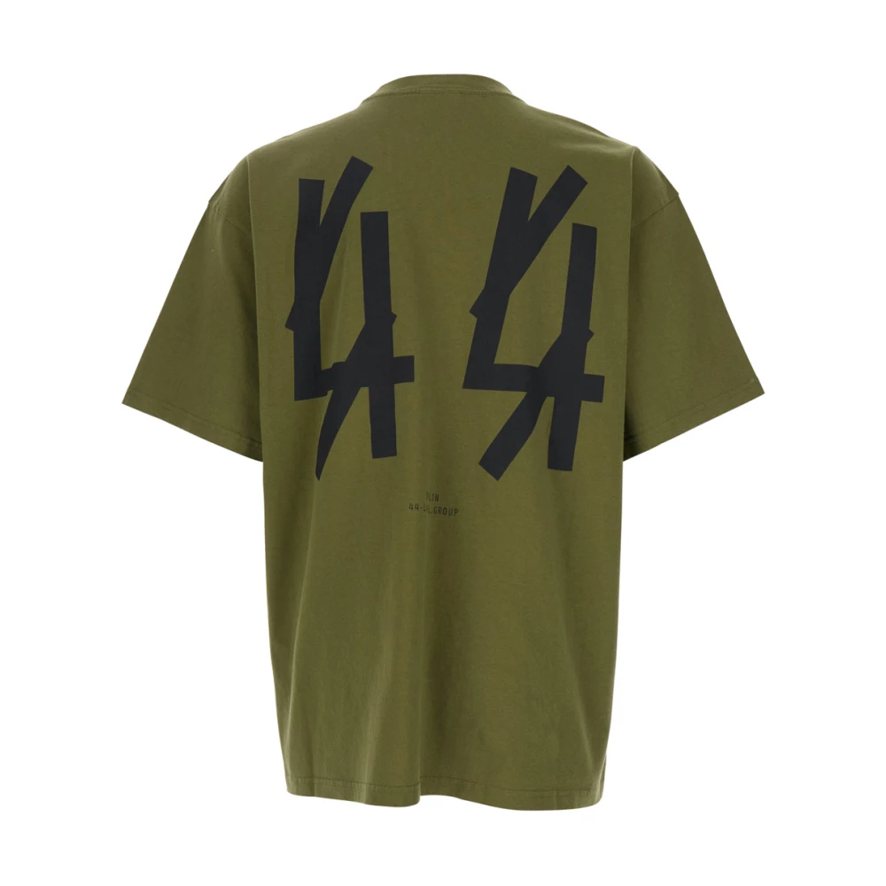 44 Label Group Groen Logo T-shirt Katoen Man Green Heren