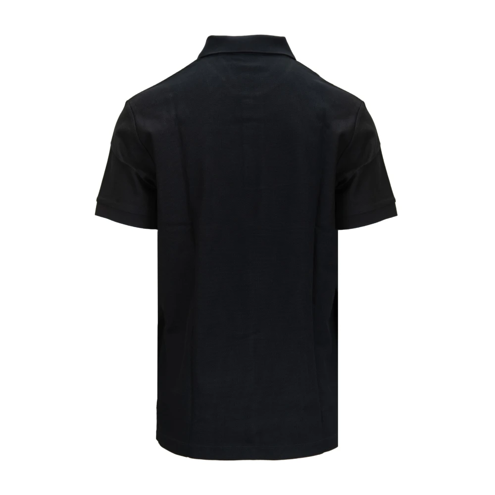 Burberry Heren Polo Shirt met knopen Black Heren