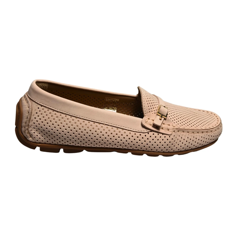 Baldinini Beige Loafers, Female, 8 Uk, Suede Loafer