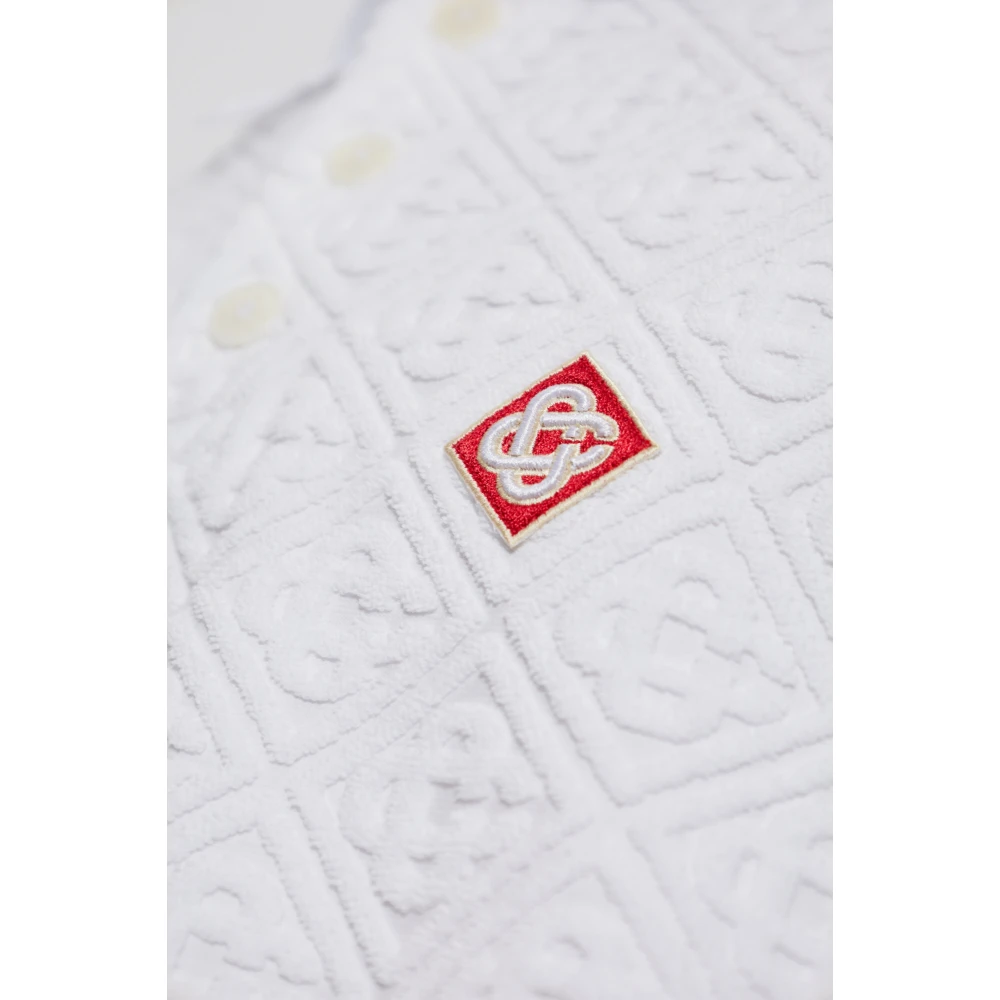 Casablanca Polo met logo White Heren