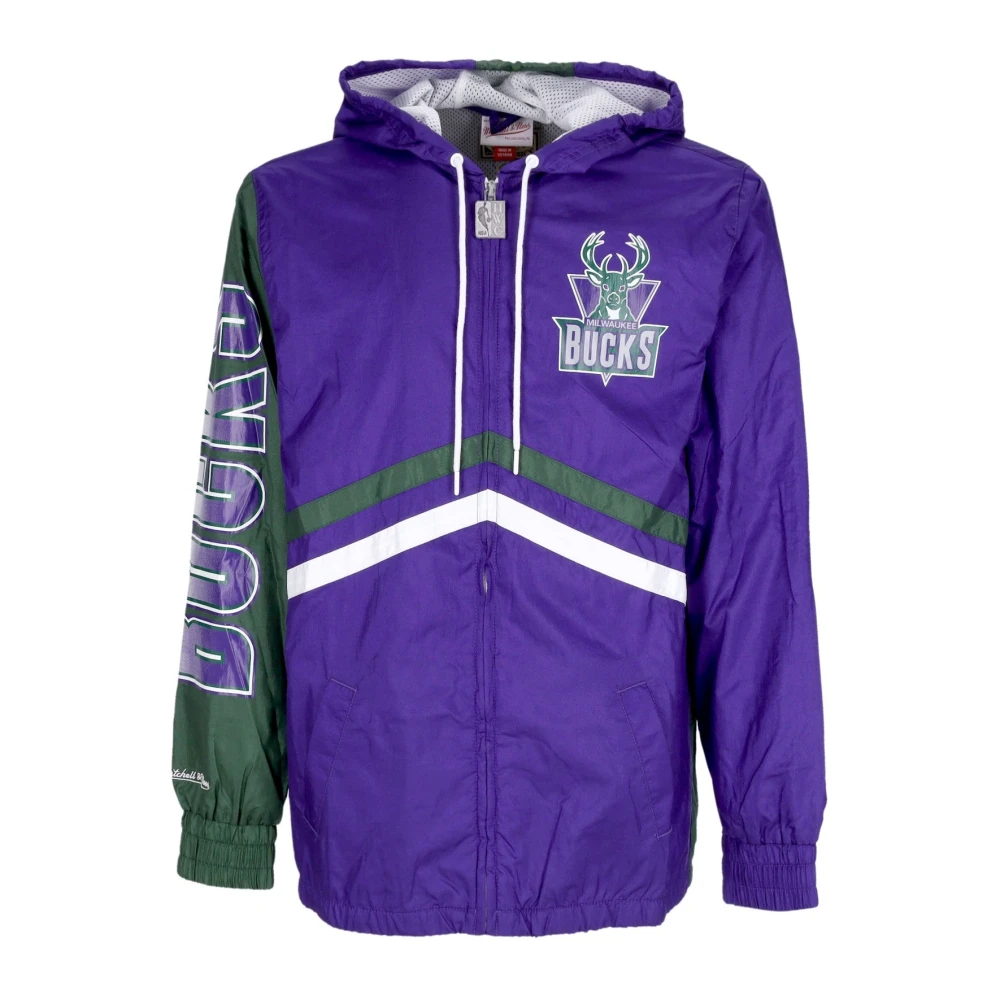 Mitchell & Ness NBA Undeniable Windbreaker Paars Purple Heren