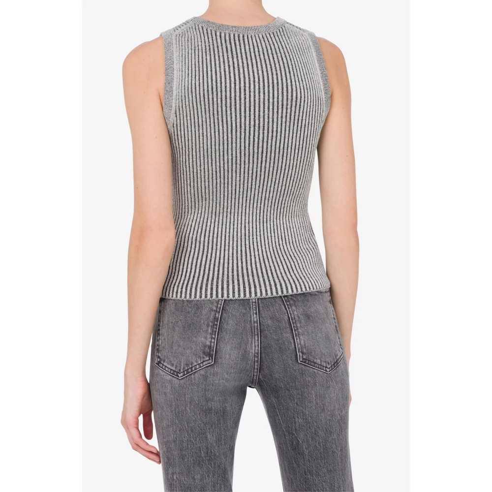 Moschino Stijlvolle Sweaters Collectie Gray Dames