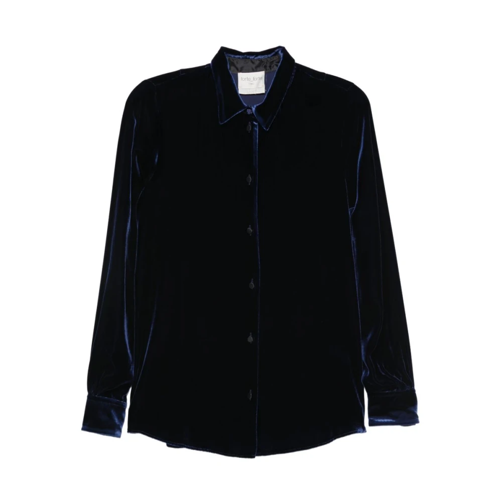 Forte Forte , Light Jackets, Female, Blue, M, My Shirt Night