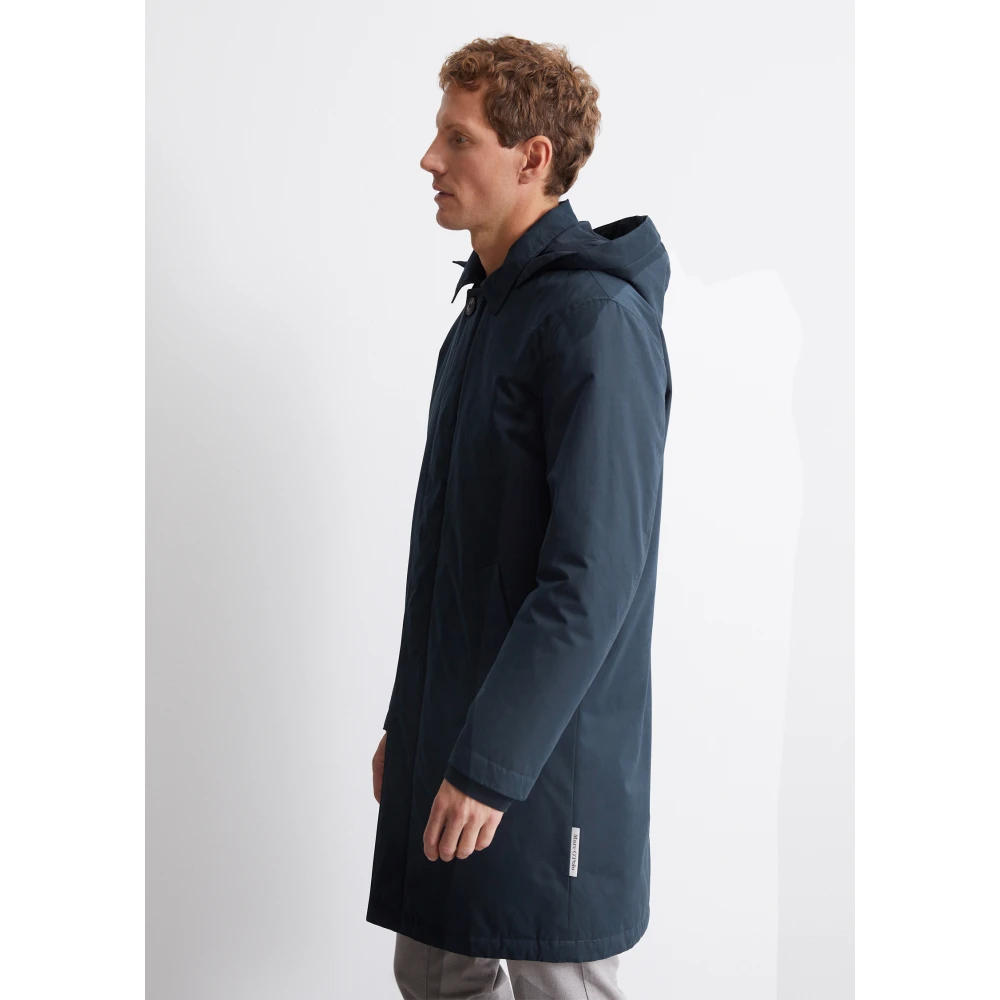 Marc O'Polo Gewatteerde jas regular Blue Heren