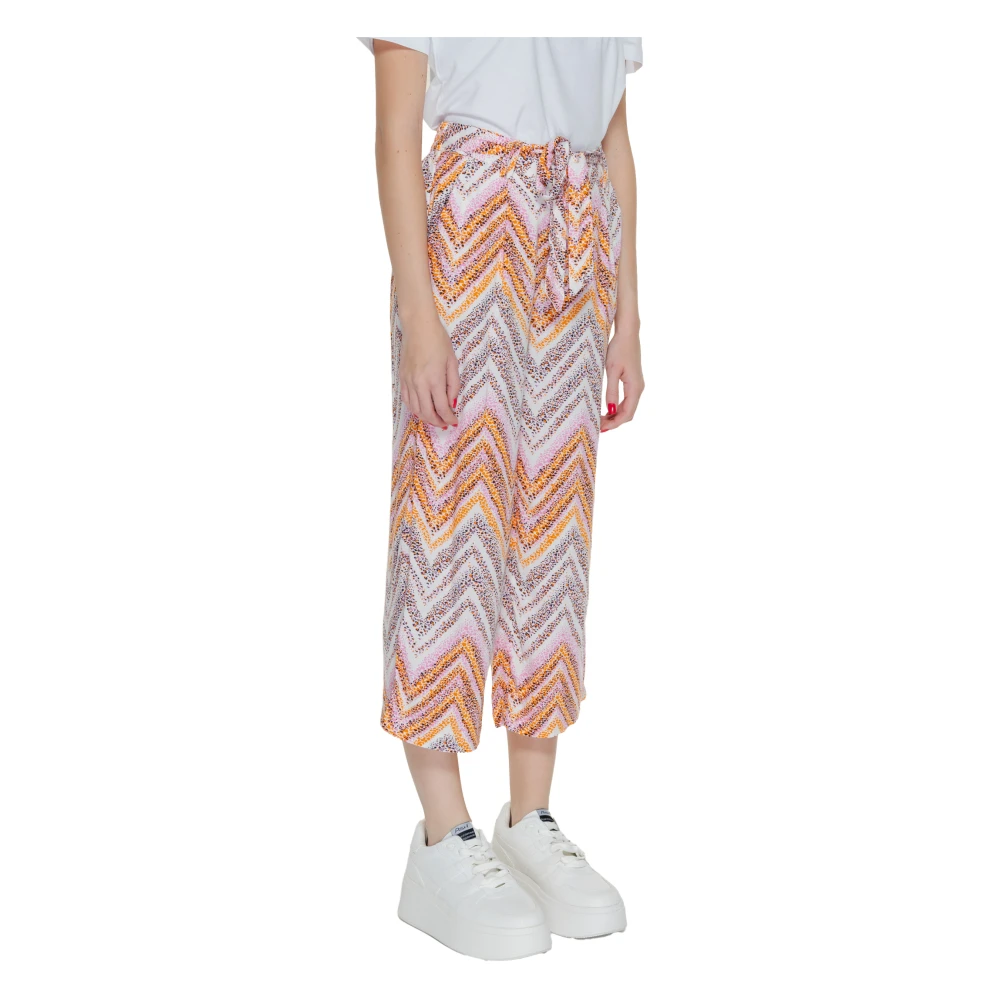 Only Life Palace AOP Viscose Broek Multicolor Dames