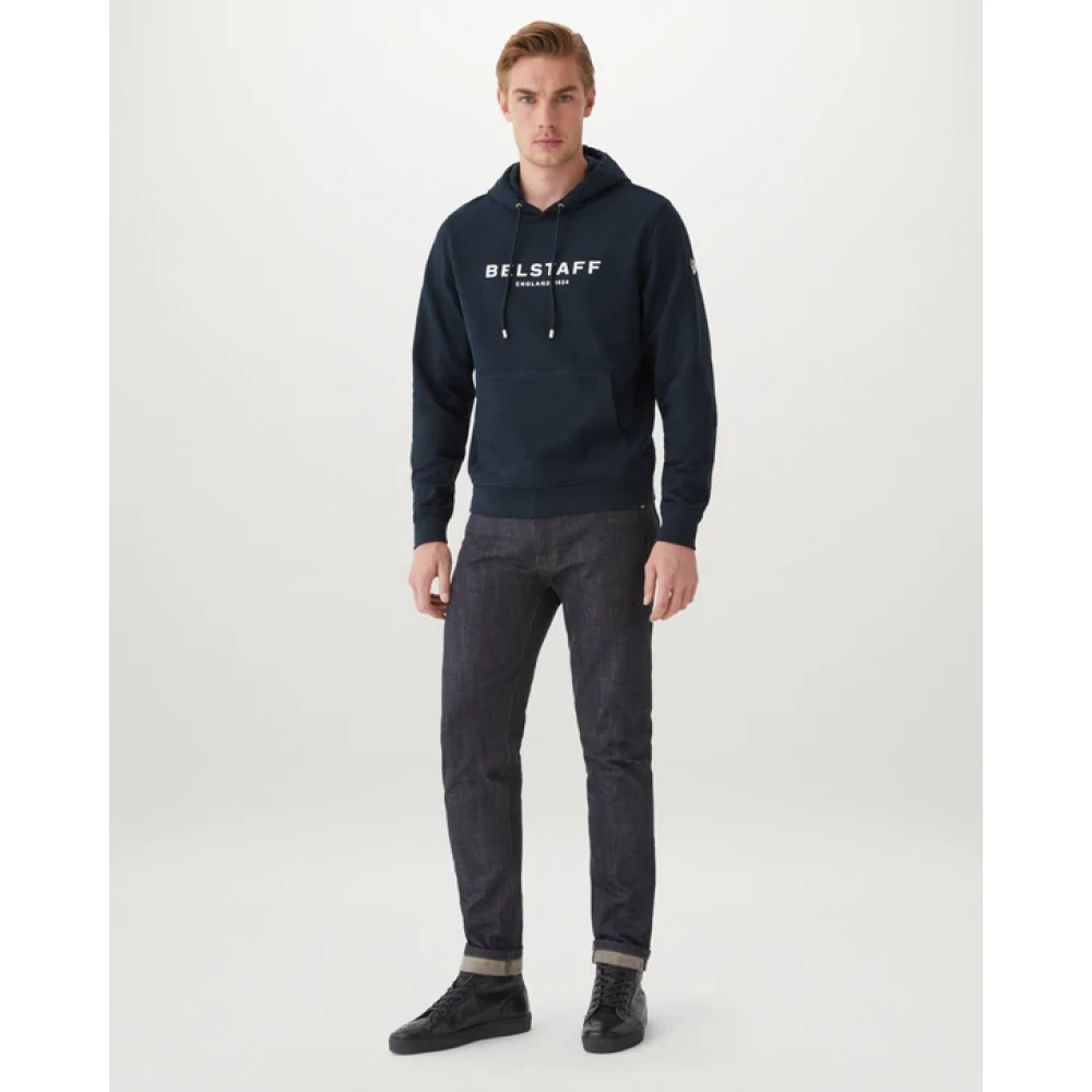 Belstaff 1924 Hoodie Blue Heren