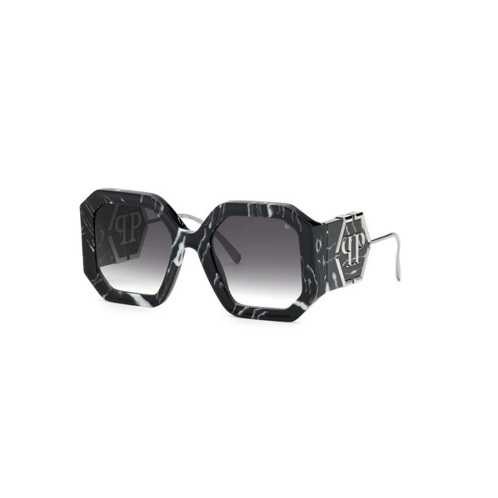 Philipp Plein Gray Sunglasses, Female, 54 Mm, Spp067 Sunglasses
