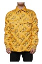 veste-blouson-rembourree-jaune-avec-logo