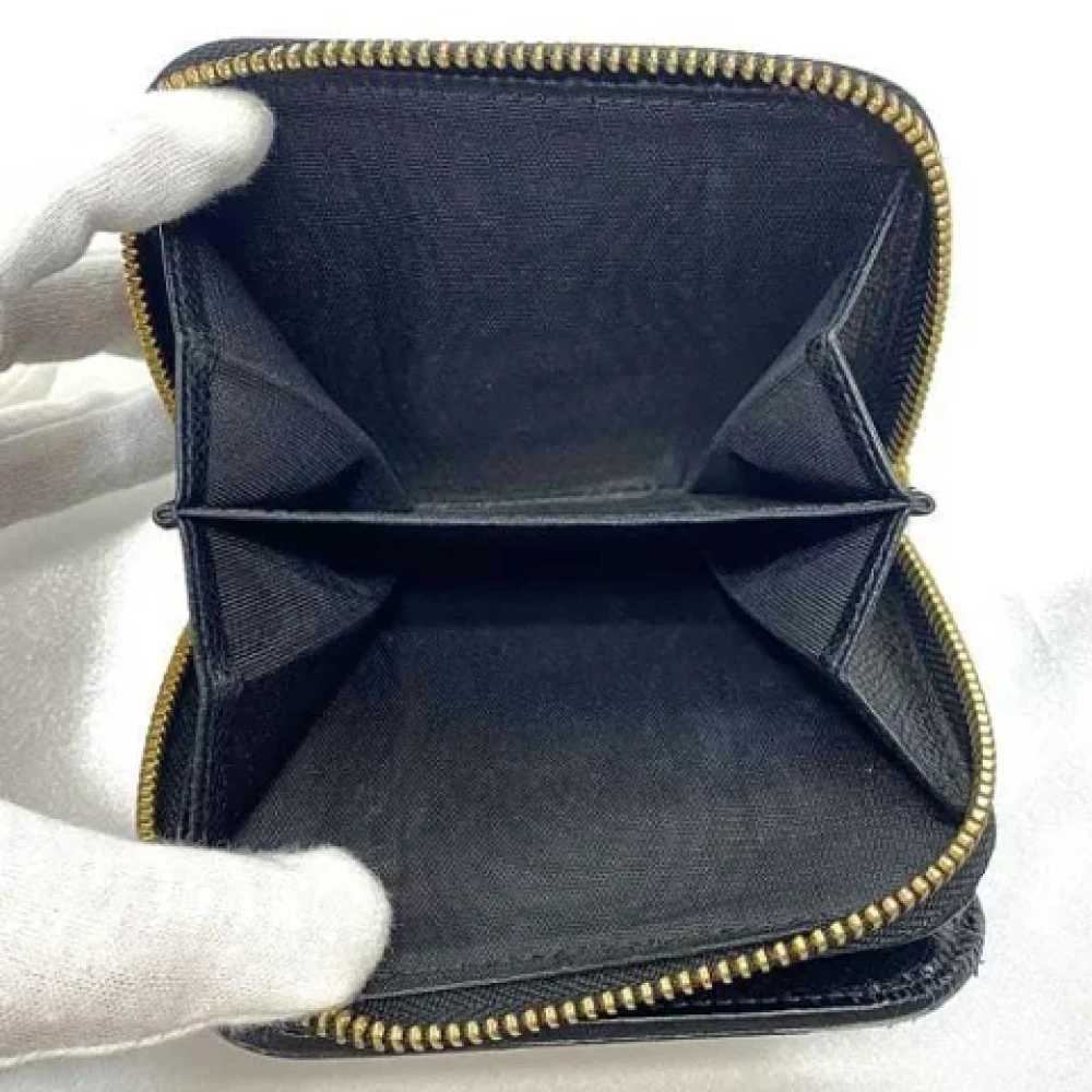 Salvatore Ferragamo Pre-owned Leather wallets Black Dames