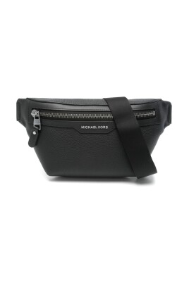 black-waist-bag-with-front-zip