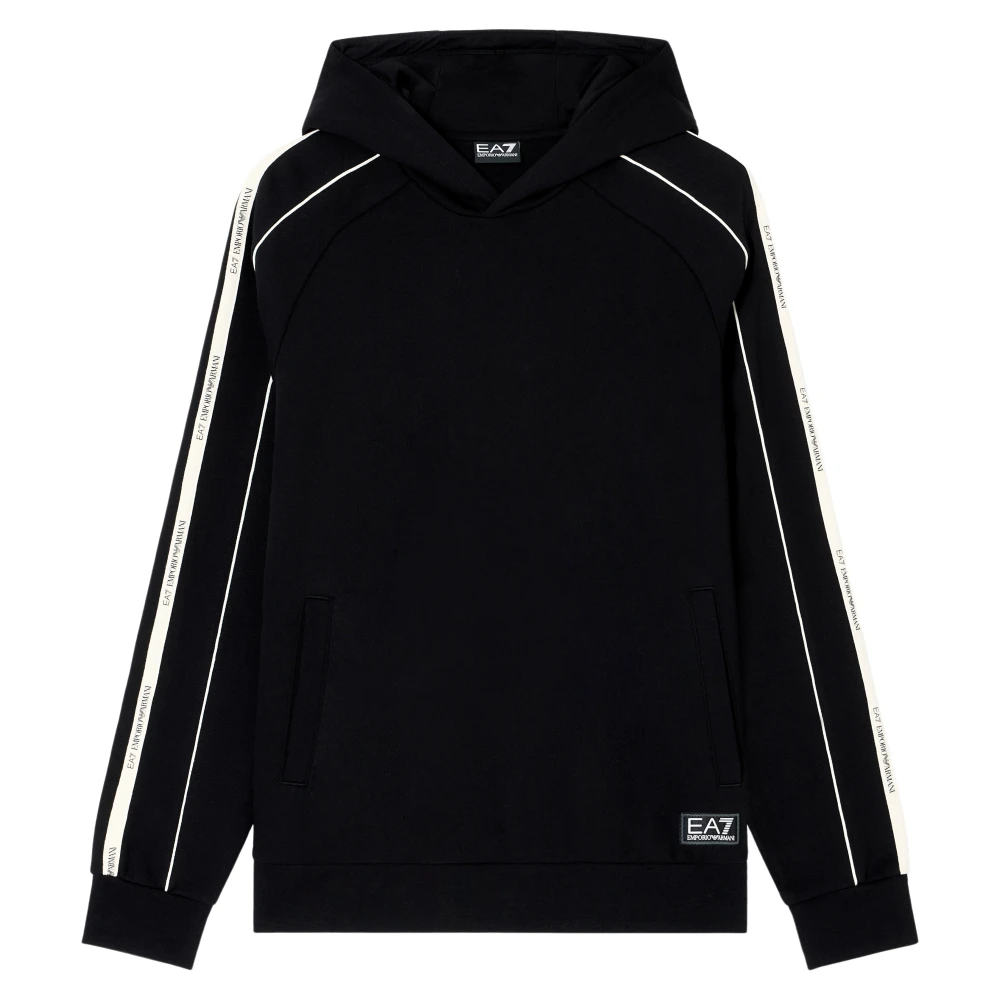 Emporio Armani Ea7 Uomo Nero Felpe, Xl, New,