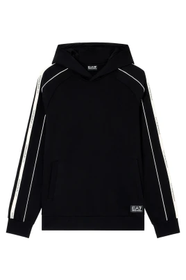 Cotton-blend Hooded Logo Series Sweatshirt