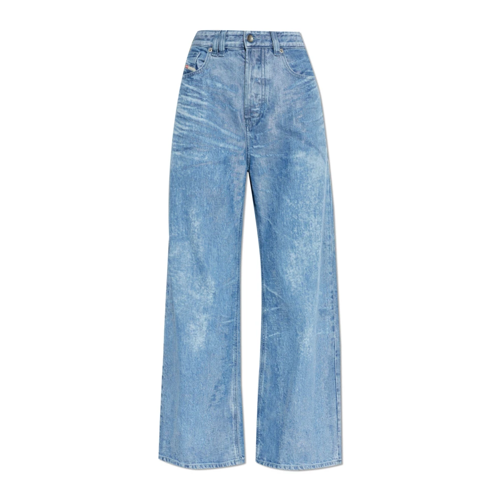 Diesel Kvinno Blå Jeans Dam, W28 L30, Bomull, 1996 D-Sire-Fsi Jeans
