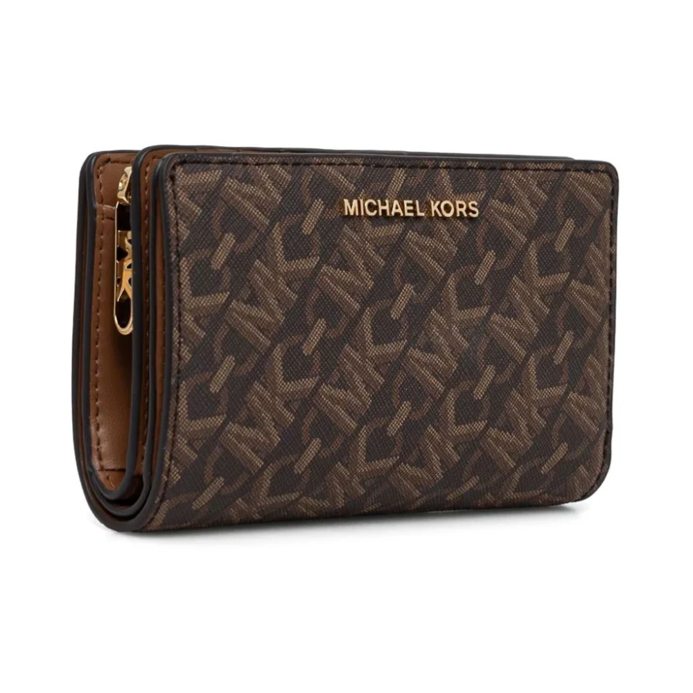 Michael Kors Empire Medium Wallet Brown Dames
