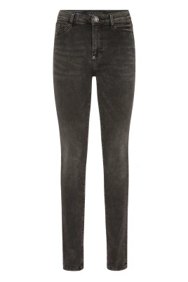 Denim High Waist Jegging Logo
