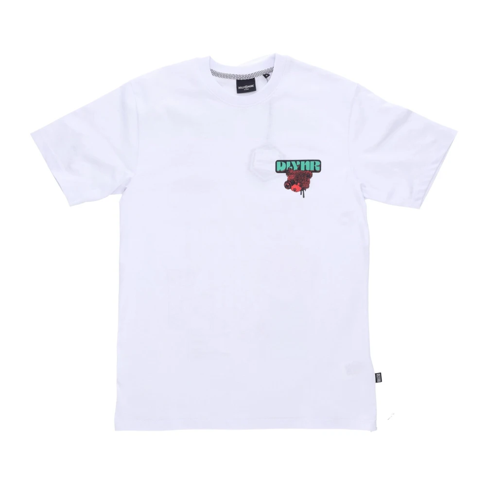 Dolly Noire Witte Heren Tee Korte Mouw White Heren