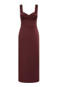 burgundy-scoop-neck-dress