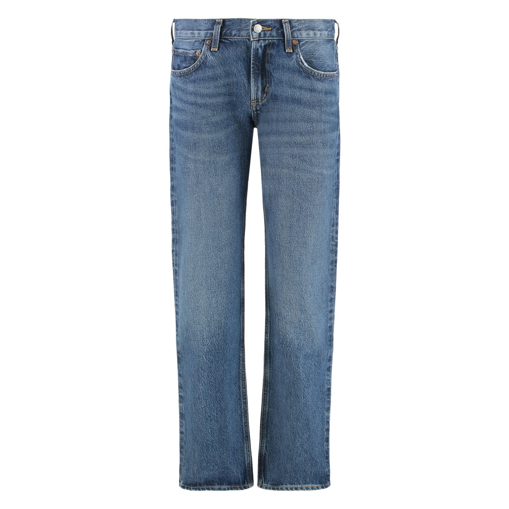 ボトムスその他 AGOLDE zi\\n\\nvalenzi A195 1157 AGOLDE high-waisted straight-leg jeans - Black za 1 127,00
