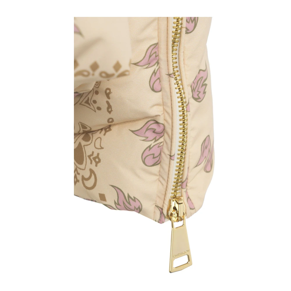 Khrisjoy Beige Jas Aw24 Beige Dames