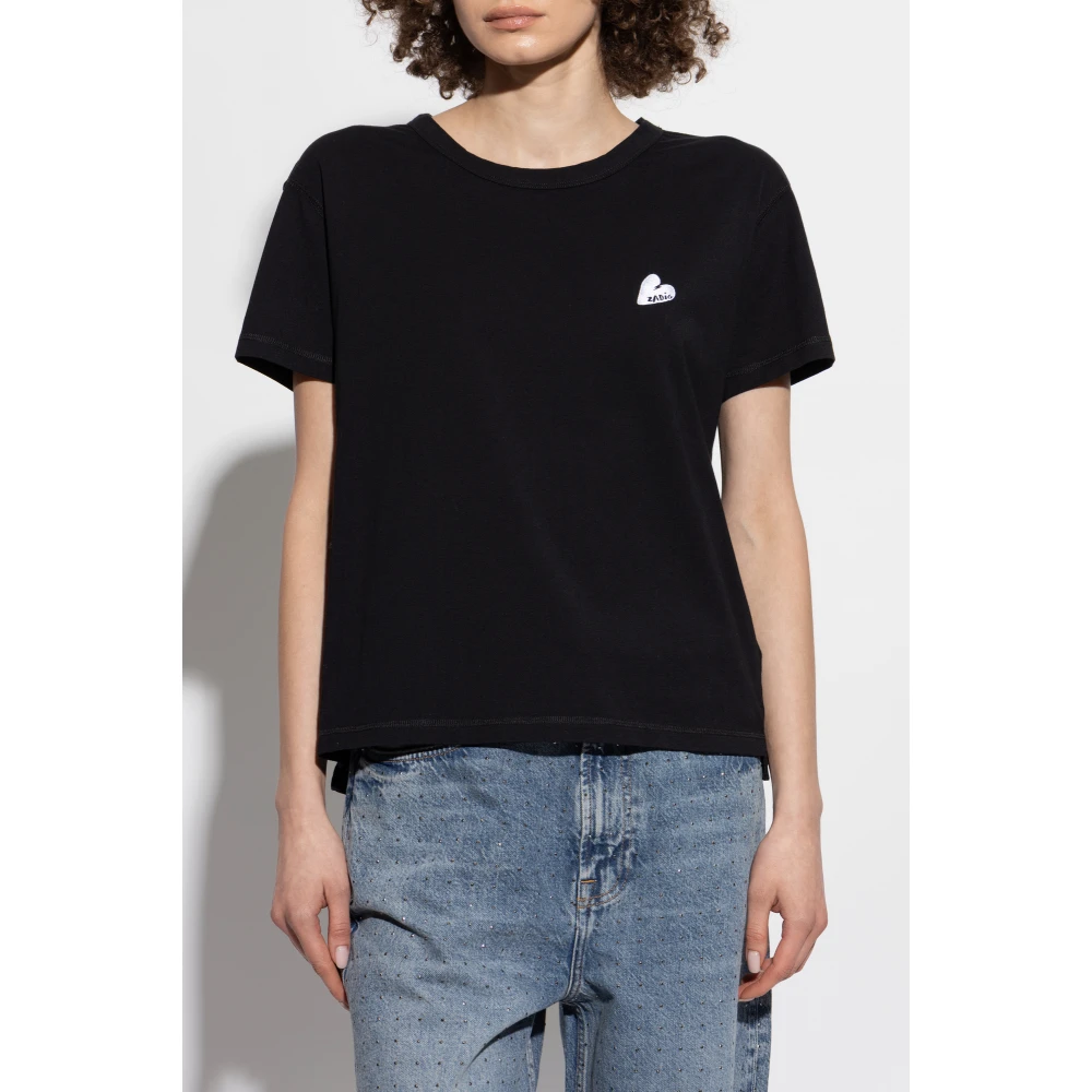 Zadig & Voltaire T-shirt Marta Black Dames
