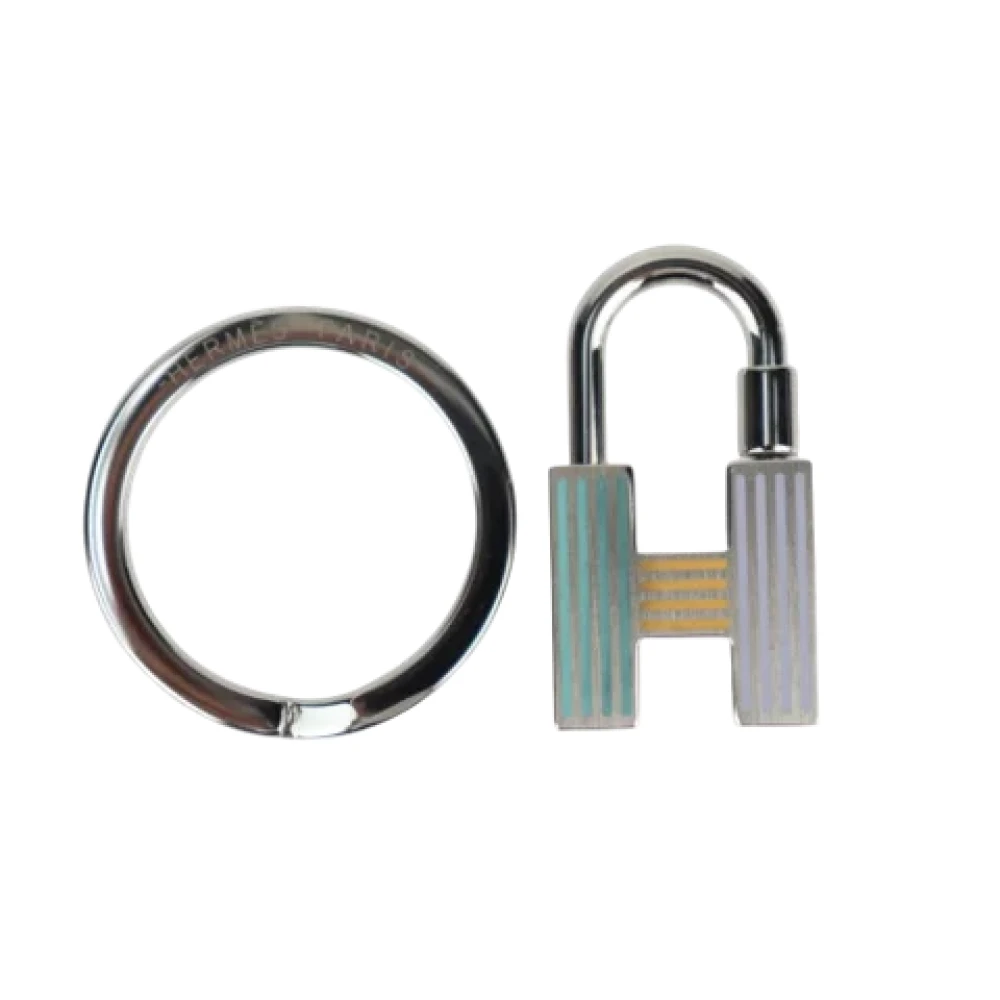 Hermès Vintage Pre-owned Metal key-holders Gray Dames
