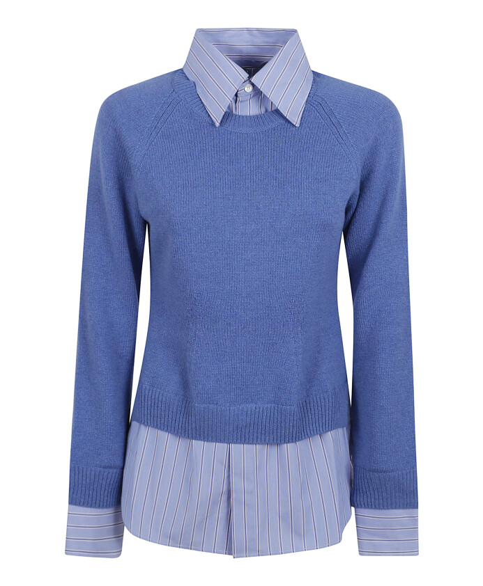 blue-striped-sweater-chic-layering