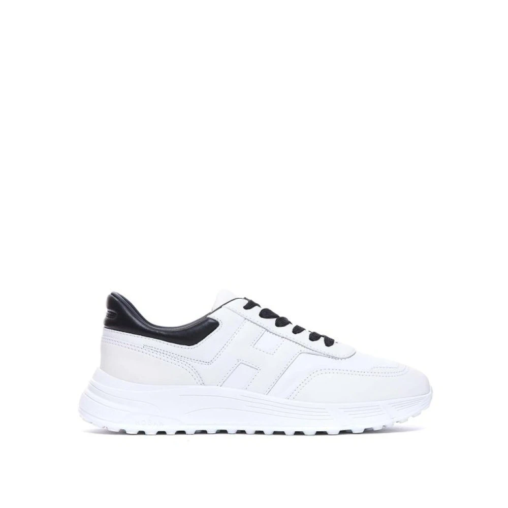 Hogan Men's White Sneakers,, Leather Trainers Size 6 Uk