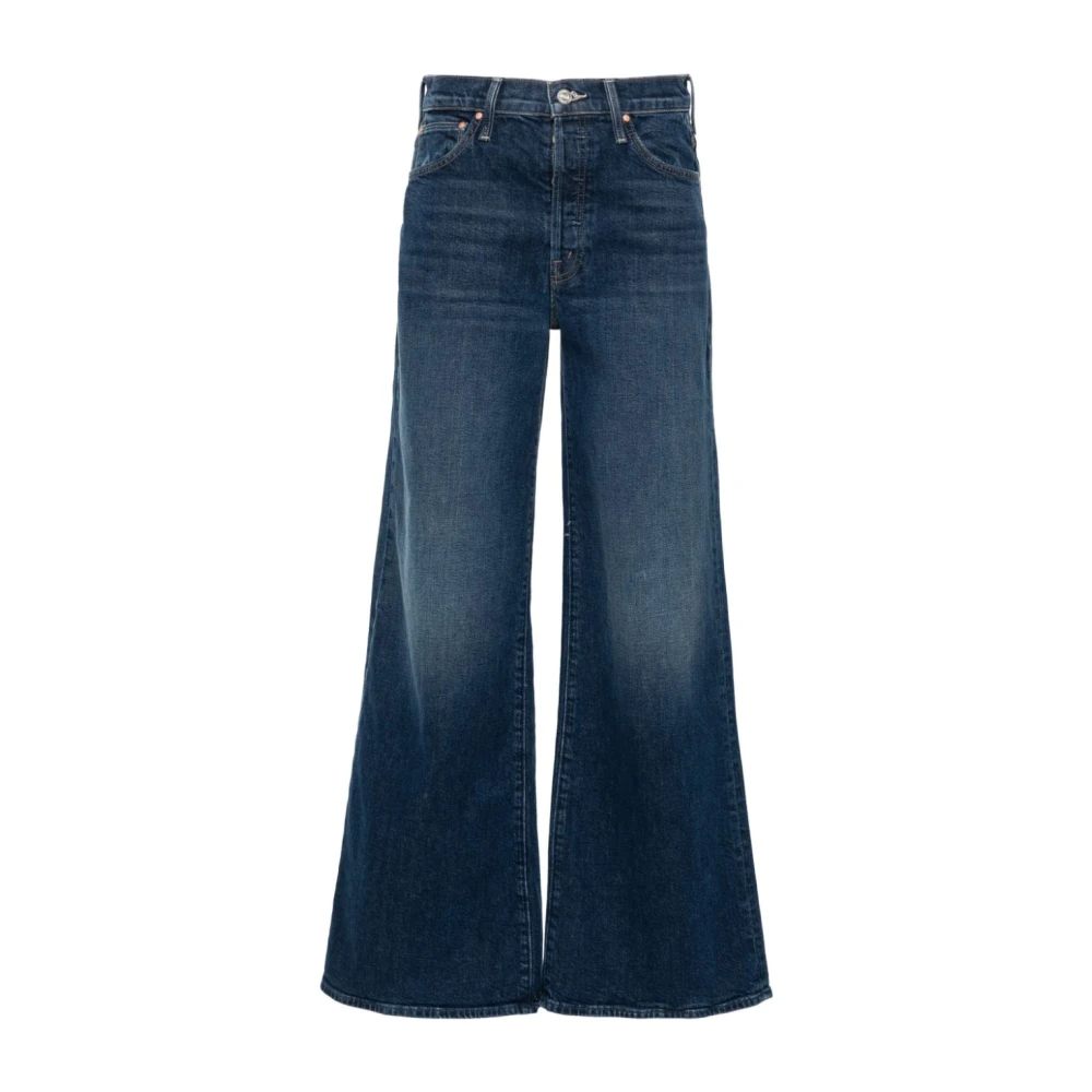 Mother Wijde Pijp Cannonball Jeans Blue Dames