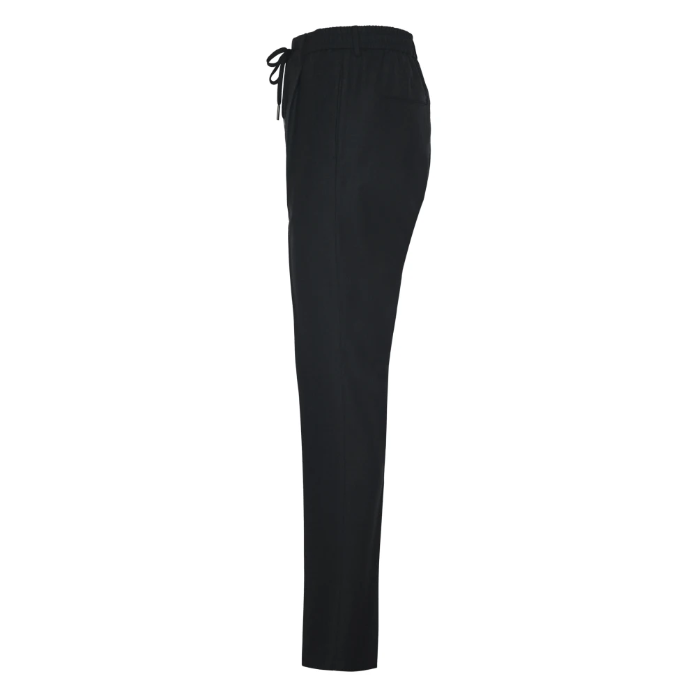 Tagliatore Broek Black Heren