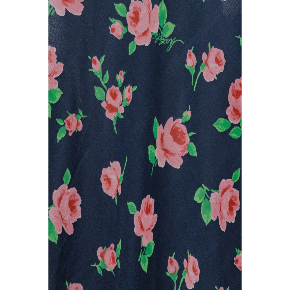 Rotate Birger Christensen Chiffon Maxi Slip Dress Multicolor Dames