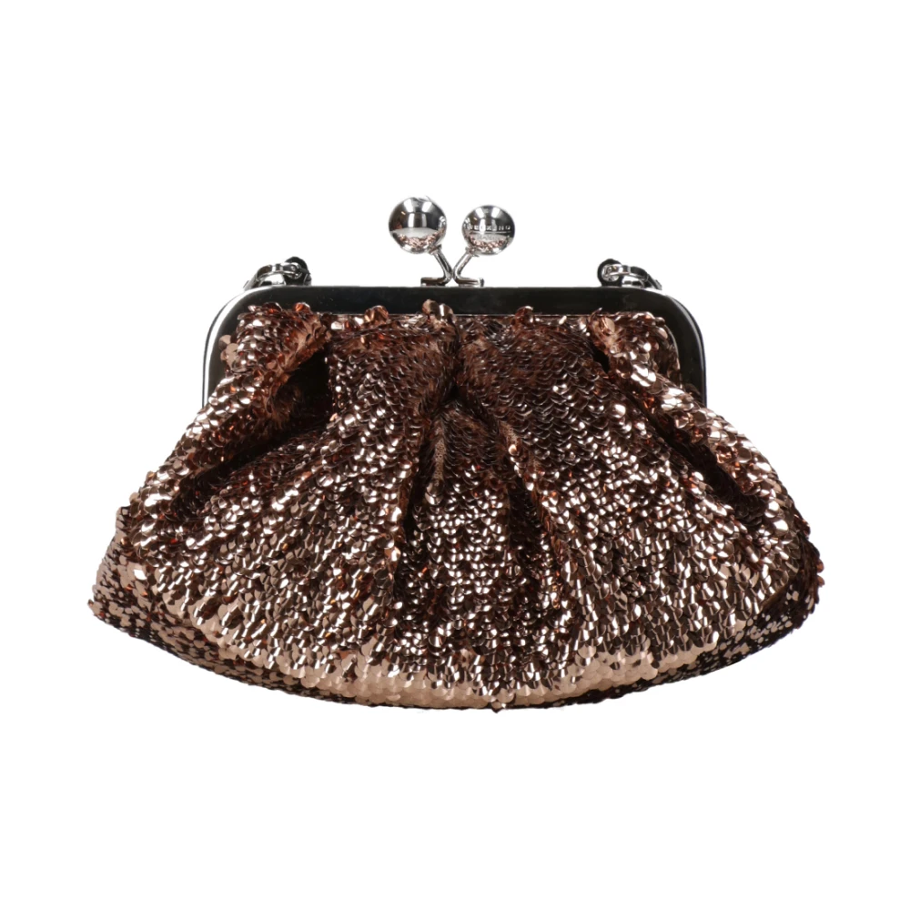 Weekend Max Mara Women's Brown Clutches, One Size, Pasticcino Bag