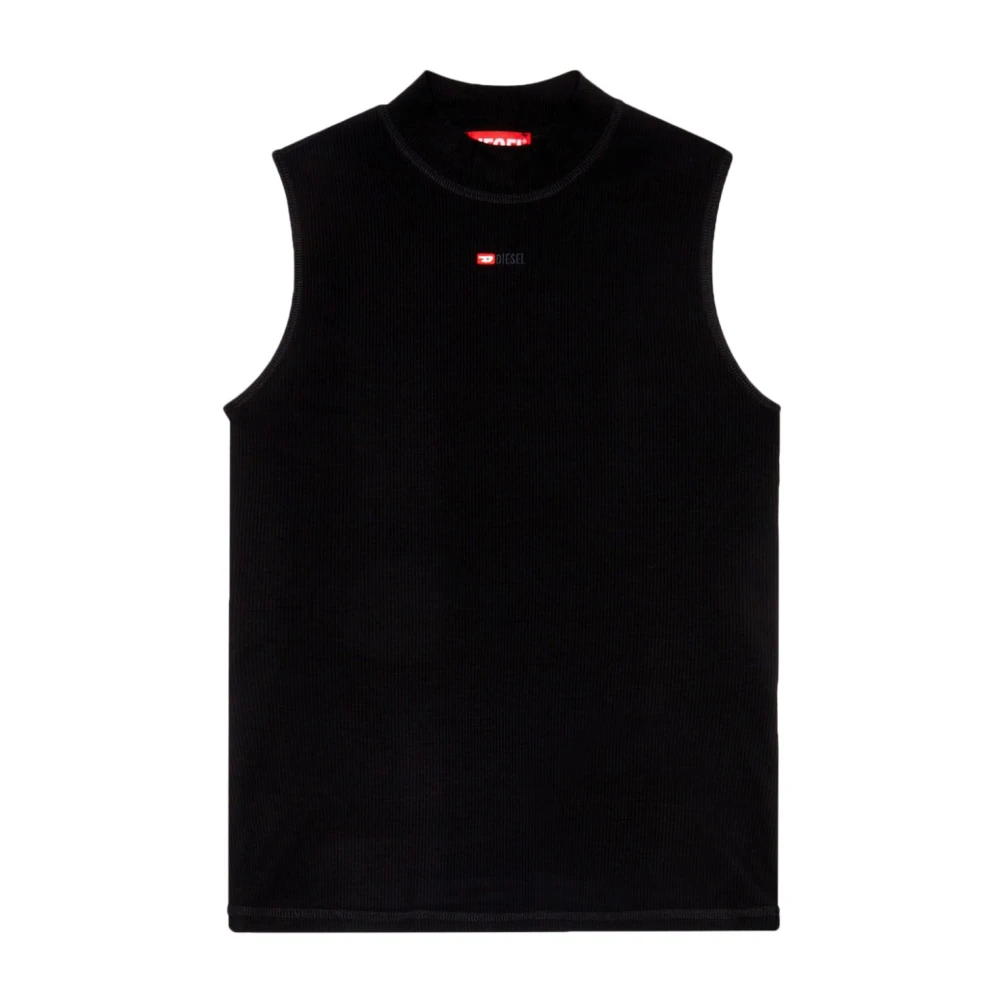Diesel Zwarte Top voor Mannen Black Dames