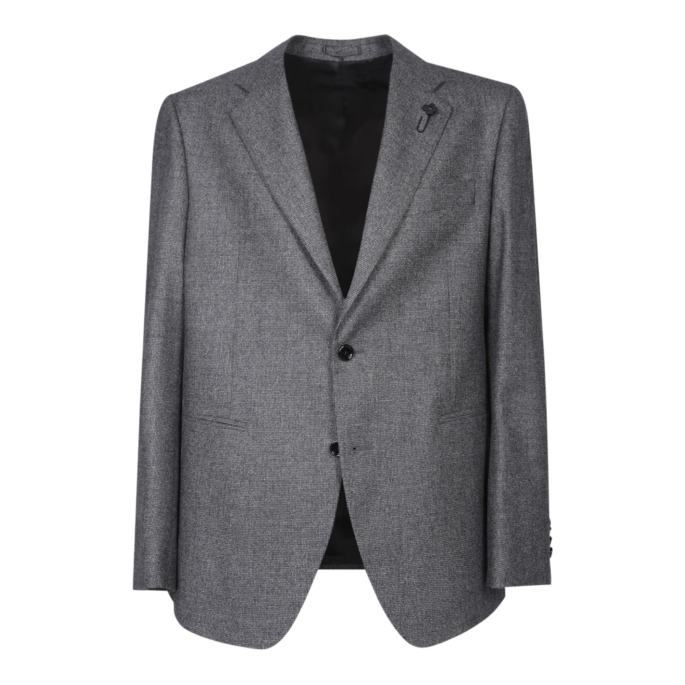 Lardini Elegant Grijs Pak Aw24 Gray Heren
