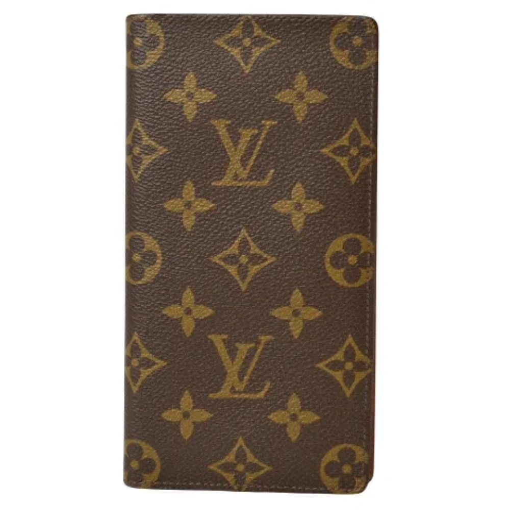 Louis Vuitton Vintage Pre-owned Canvas wallets Brown Dames