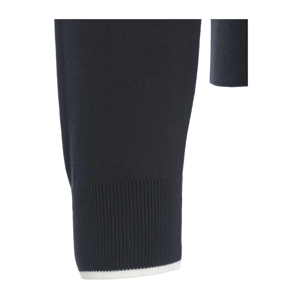 Peuterey Blauwe Gebreide Trui Ss25 Blue Heren