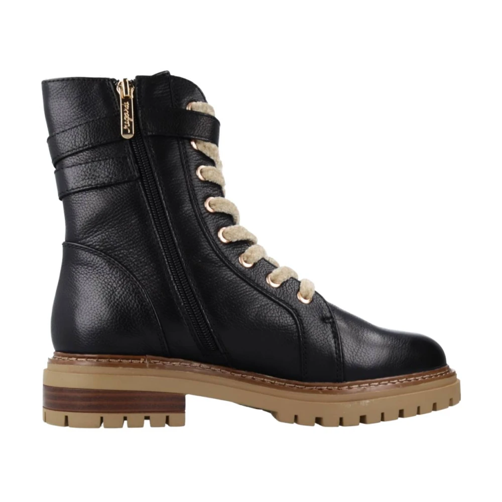 Regarde le Ciel Lace-up Boots Black Dames