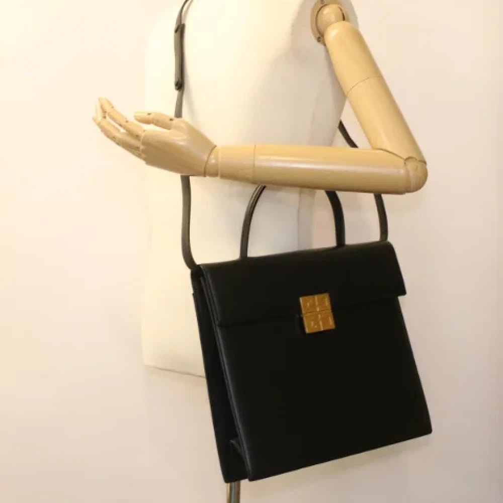 Givenchy Pre-owned Leather handbags Black Dames