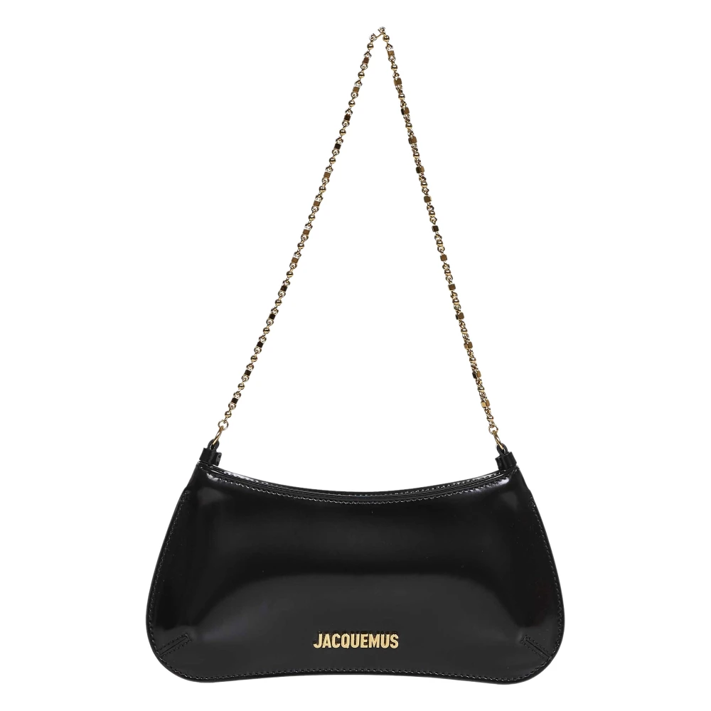 Jacquemus Donna Nero - Le Petit Bisou Shoulder Bag - Bags - One Size