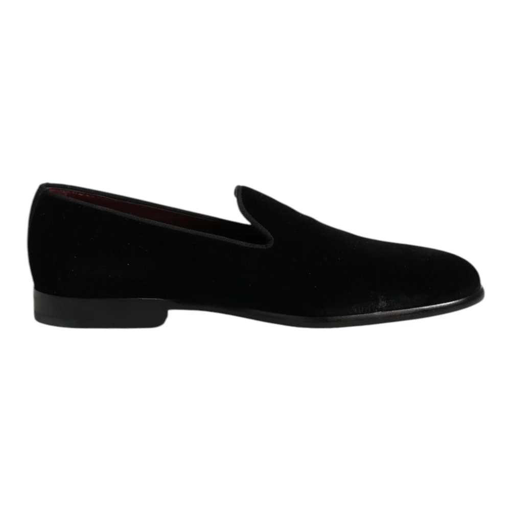 Dolce & Gabbana Herren Schwarz Loafers Dress
