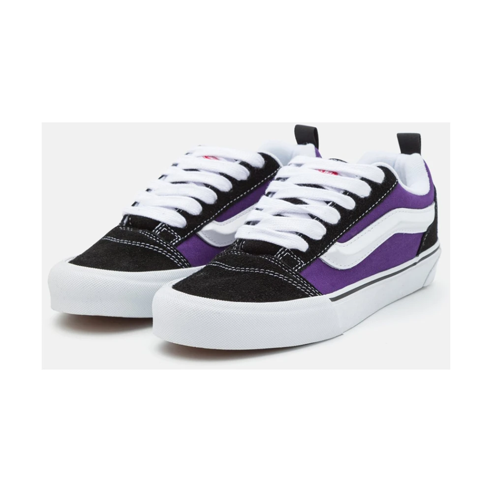 Vans Unisex Sneakers in Zwart Paars Purple Dames