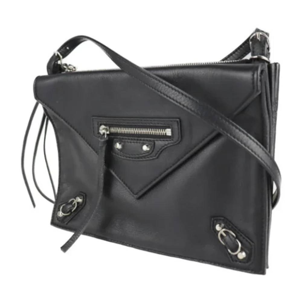 Balenciaga Vintage Pre-owned Fabric balenciaga-bags Black Dames