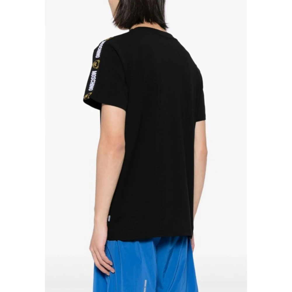 Moschino Mannen Ondergoed T-shirt Black Heren