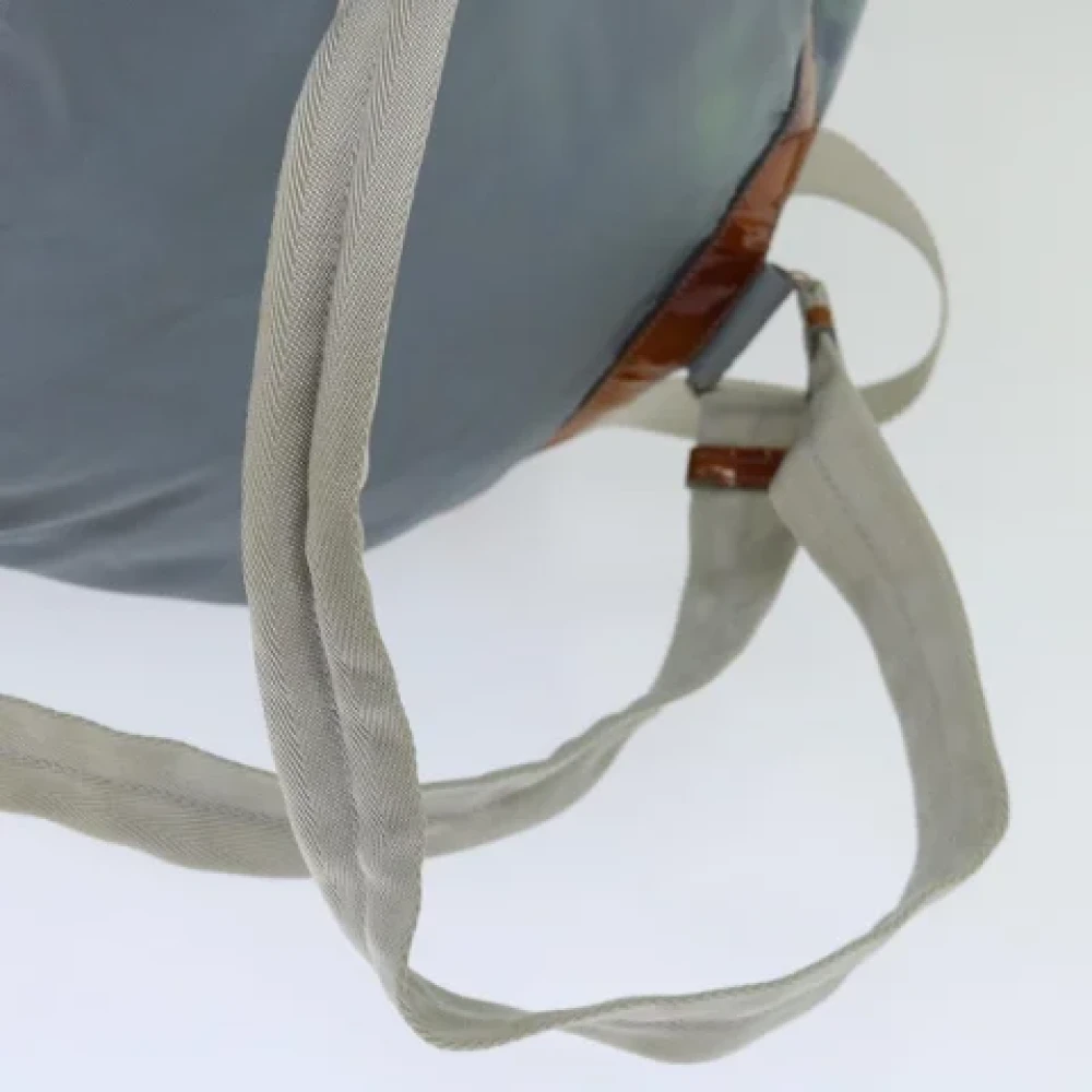 Prada Vintage Pre-owned Nylon backpacks Blue Dames