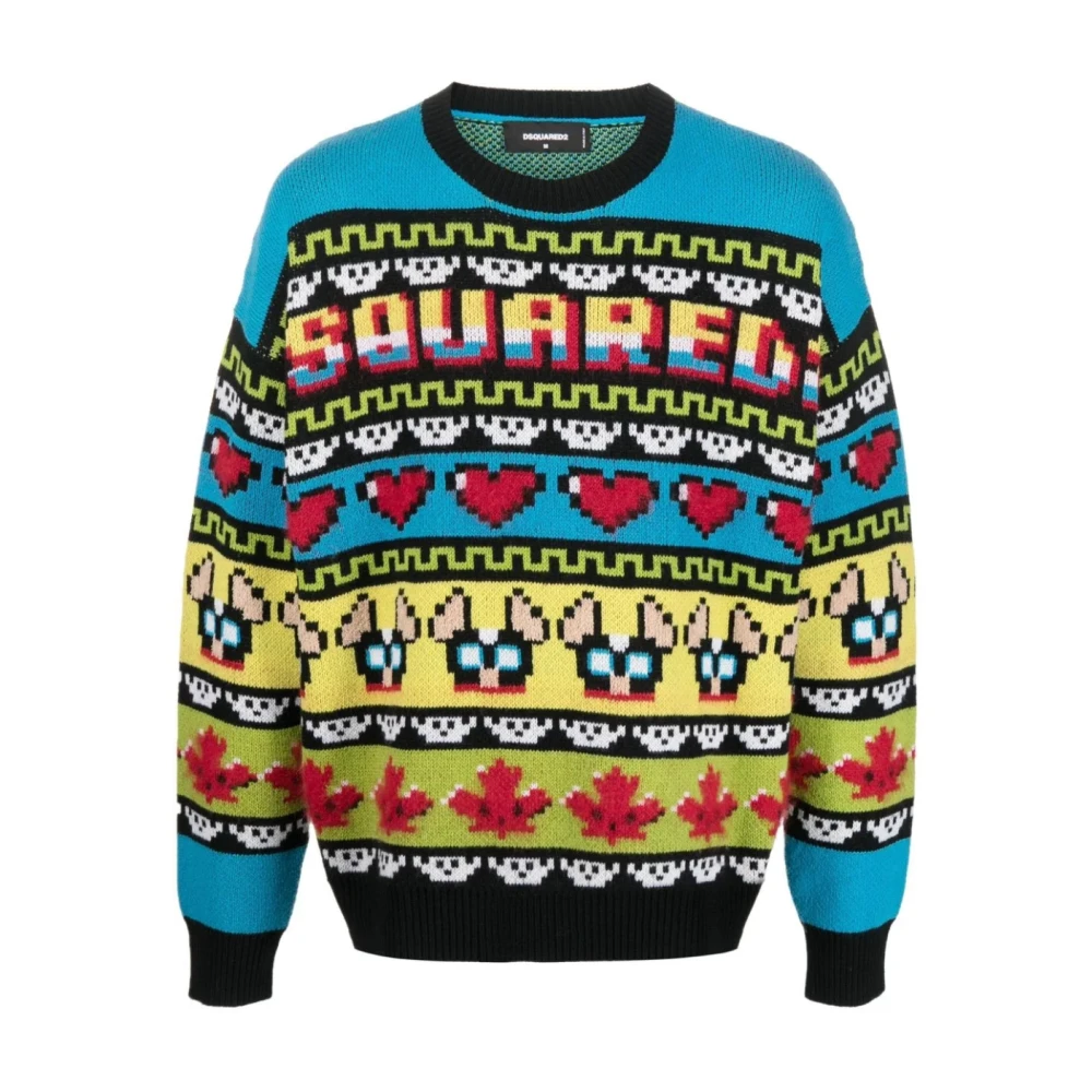 Knitwear > Round-neck Knitwear - - Dsquared2 - Modalova