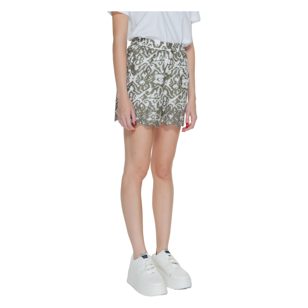Only Zomer Geborduurde Shorts Multicolor Dames
